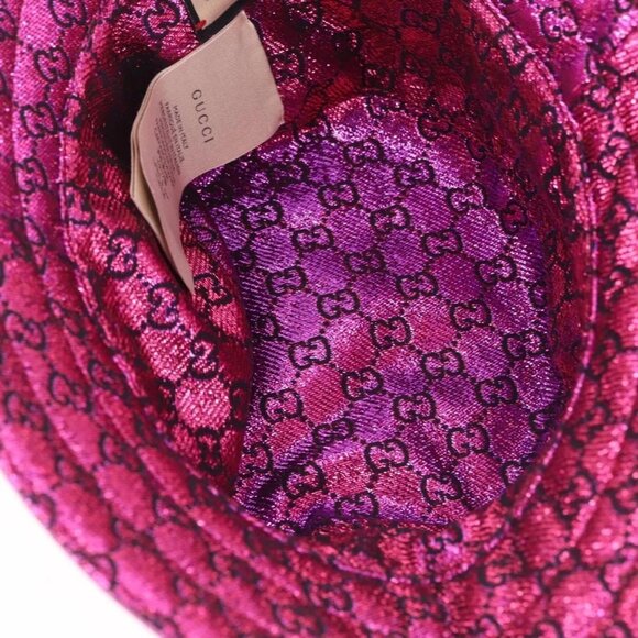 GUCCI Bucket Hat Nylon S Pink 697361 Auth am9146V - Picture 10 of 14
